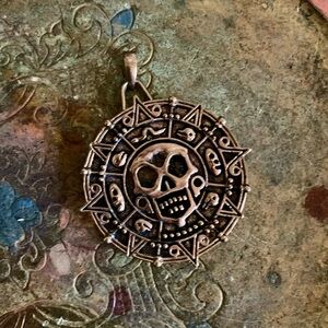 Pirates of the Caribbean Aztec Coin Pendant